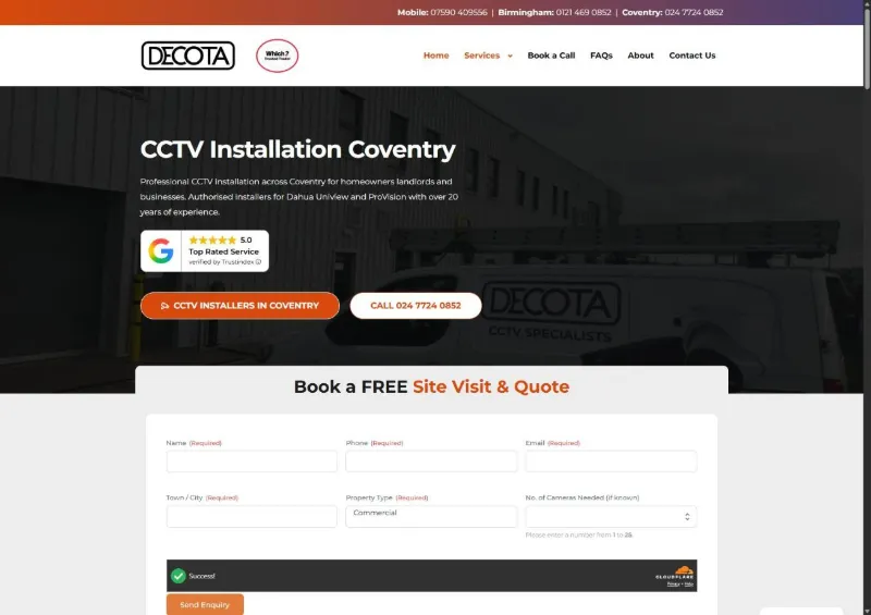 Decota website